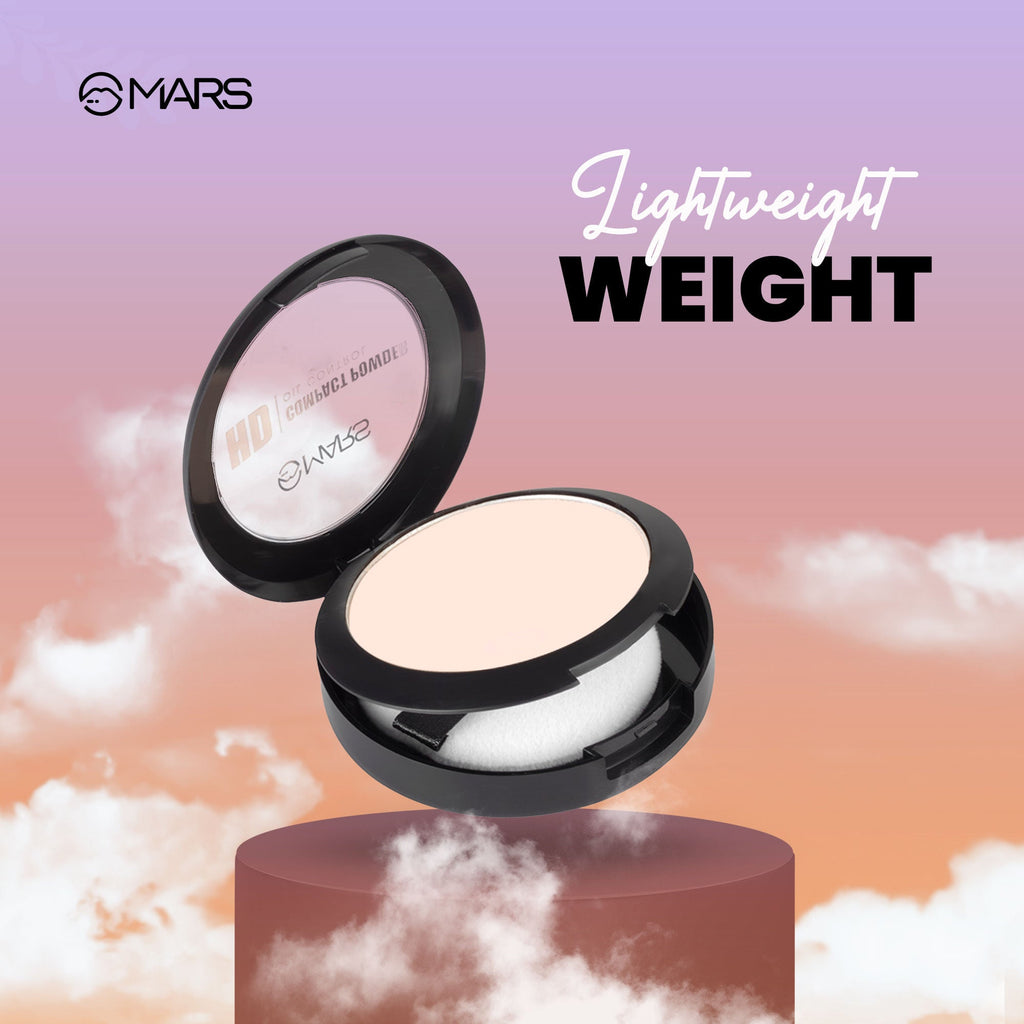MARS Cosmetics HD Mattifying Compact Powder - 01-Icing