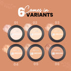 MARS Cosmetics HD Mattifying Compact Powder - 01-Icing