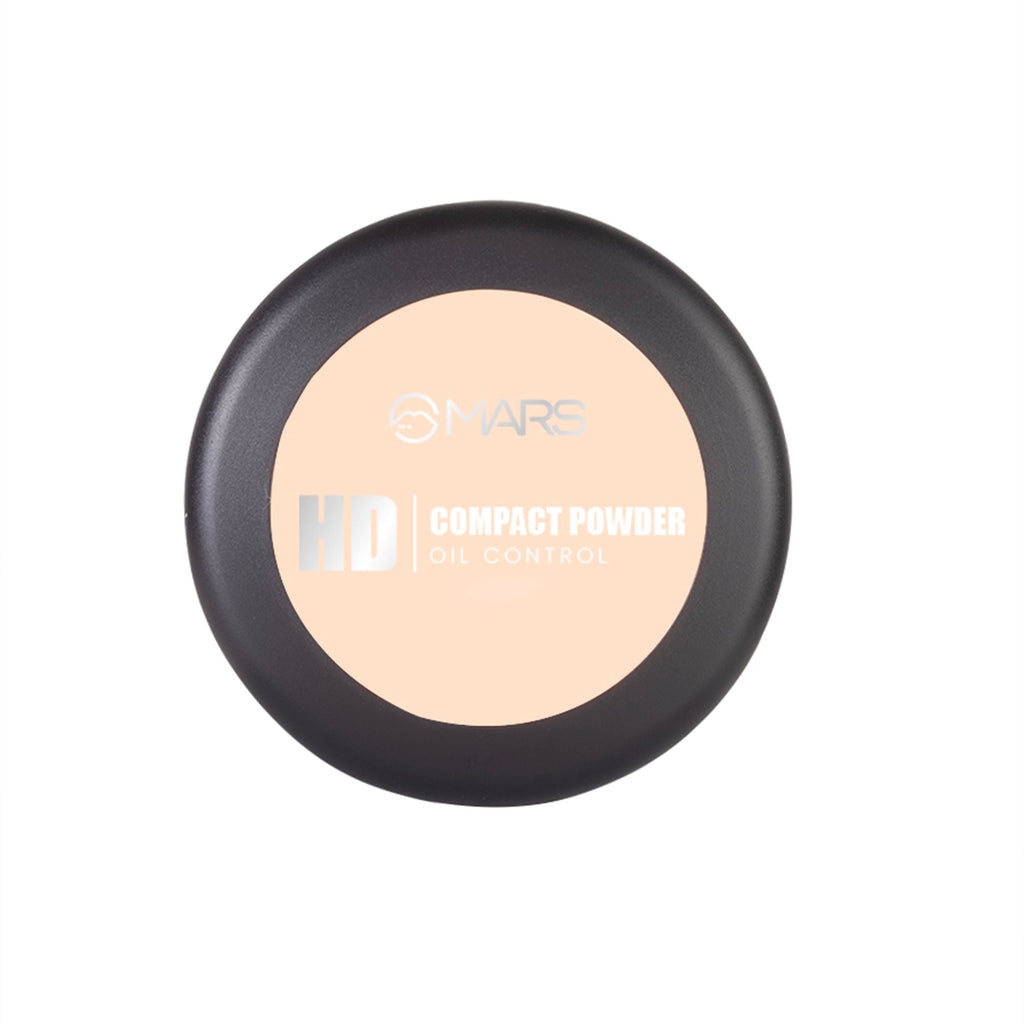 MARS Cosmetics HD Mattifying Compact Powder - 02-Vanilla