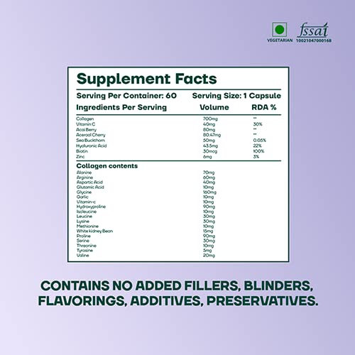 Mountainor Plant-Based Collagen Builder Capsules | Grab2Buy