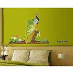 Multicolor - Decals Design Peacock Bird Wall Sticker | Grab2Buy