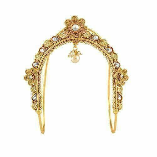 Gold-Polished South Indian Vanki - Armlet | Grab2Buy
