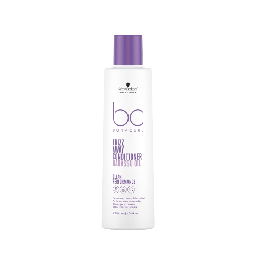 Schwarzkopf Professional Bonacure Frizz Away Conditioner with Babassu Oil - Purple | Grab2Buy
