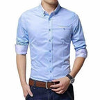Men's Cotton Casual Shirt for Men Full Sleeves | Grab2Buy