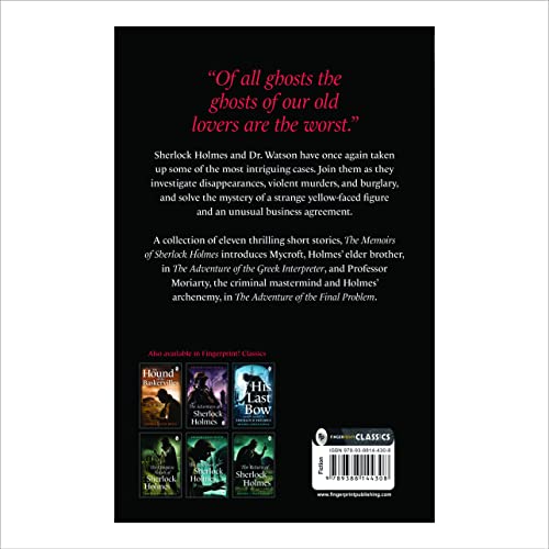 The Memoirs of Sherlock Holmes by Sir Arthur Conan Doyle | Grab2Buy