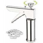 Stainless Steel Kitchen Press Maker with 12 Pieces