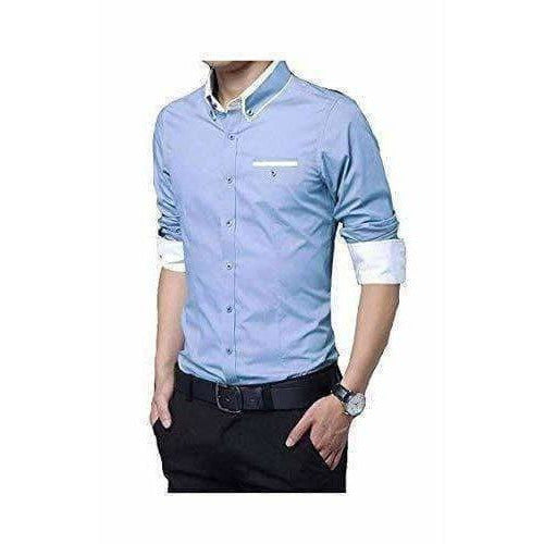Men's Cotton Casual Shirt for Men Full Sleeves | Grab2Buy