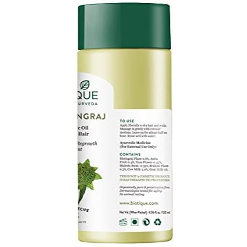 Biotique Bio Bhringraj Fresh Growth Therapeutic Oil For Falling Hair | Grab2Buy
