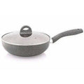 Ceramic Aluminium Kadhai Grey | Grab2Buy