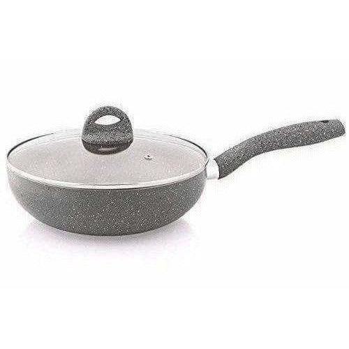 Ceramic Aluminium Kadhai Grey | Grab2Buy