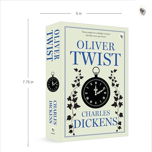 Oliver Twist by Charles Dickens - Classic Literature,A Gripping Exploration of Survival & the Power of Resilience,A Masterpiece of Victorian Era,Social Injustice,Poverty & Crime,Redemption by Charles Dickens | Grab2Buy