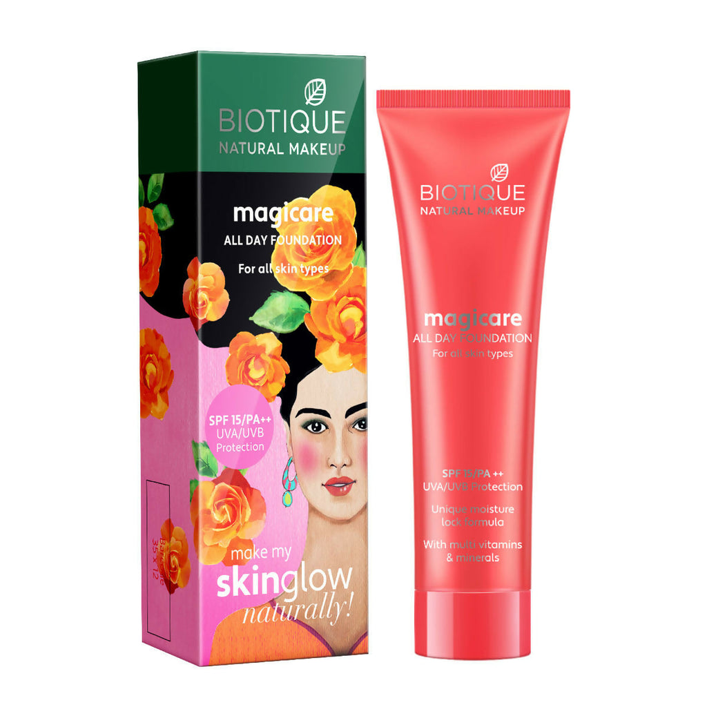 Biotique Magicare All Day Foundation SPF 15 - Sand