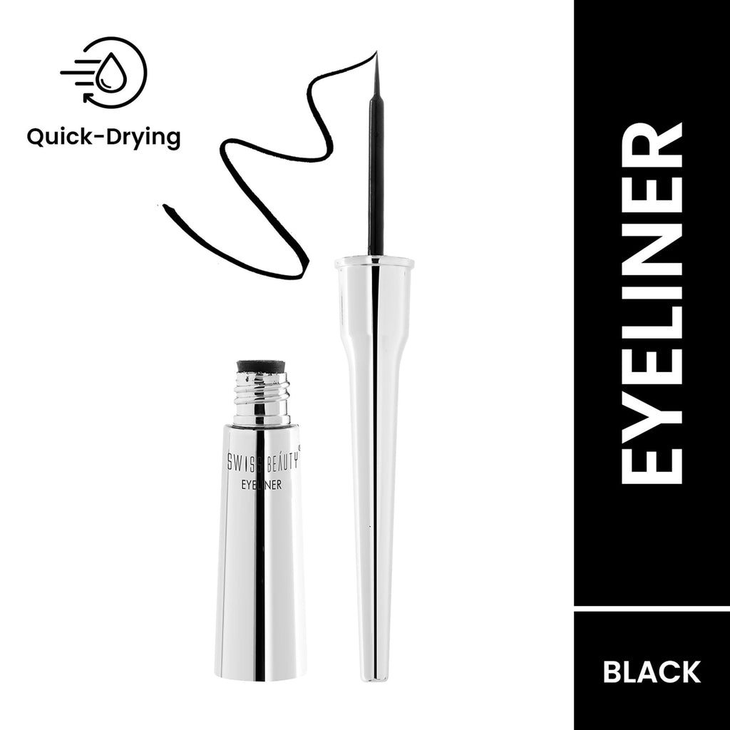 Swiss Beauty Liquid Eyeliner - Jet Black | Grab2Buy
