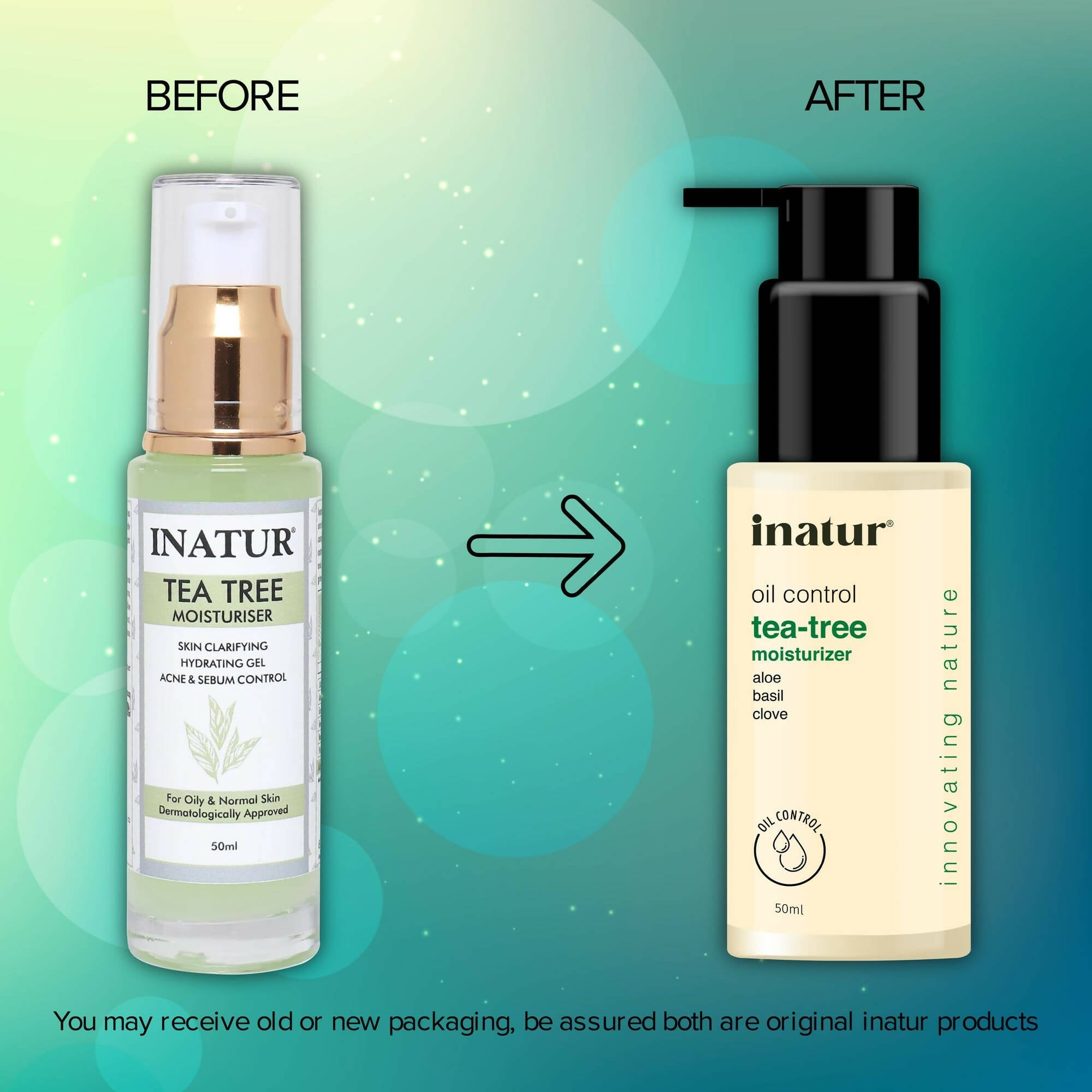 Inatur Tea Tree Facial Gel | Grab2Buy
