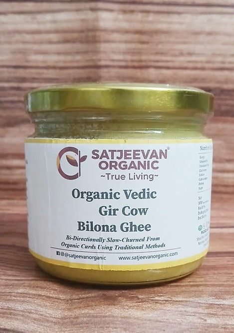 Satjeevan A2 Gir Cow Bilona Ghee | Pure A2 Gir Cow Bilona Ghee | 100% Gir Cow Ghee | Traditional Cow Ghee | Grab2Buy