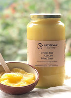 Satjeevan A2 Gir Cow Bilona Ghee | Pure A2 Gir Cow Bilona Ghee | 100% Gir Cow Ghee | Traditional Cow Ghee | Grab2Buy