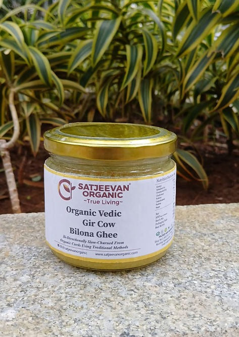 Satjeevan A2 Gir Cow Bilona Ghee | Pure A2 Gir Cow Bilona Ghee | 100% Gir Cow Ghee | Traditional Cow Ghee | Grab2Buy