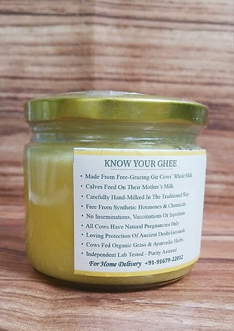 Satjeevan A2 Gir Cow Bilona Ghee | Pure A2 Gir Cow Bilona Ghee | 100% Gir Cow Ghee | Traditional Cow Ghee | Grab2Buy