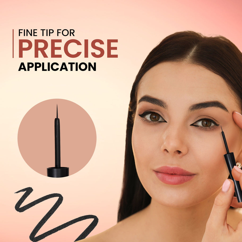 Swiss Beauty Matte Max Eyeliner Black | Grab2Buy