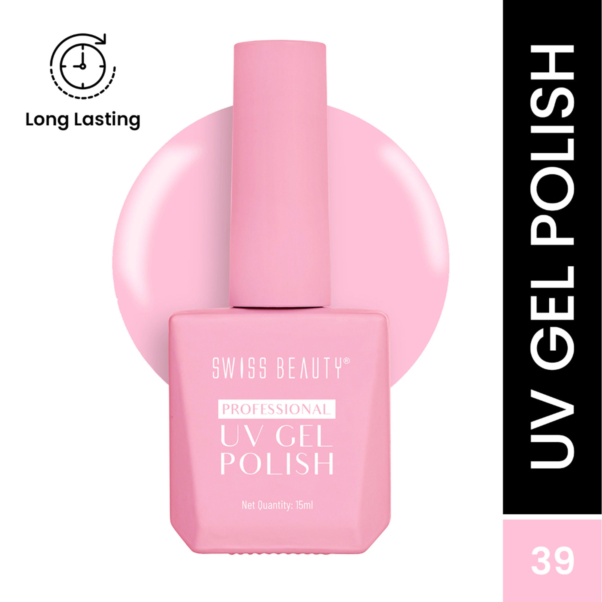 Swiss Beauty Professional UV Gel Nail Polish - Shade-39 | Grab2Buy