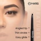 MARS Cosmetics Micro Precision Brow Pencil - Brown