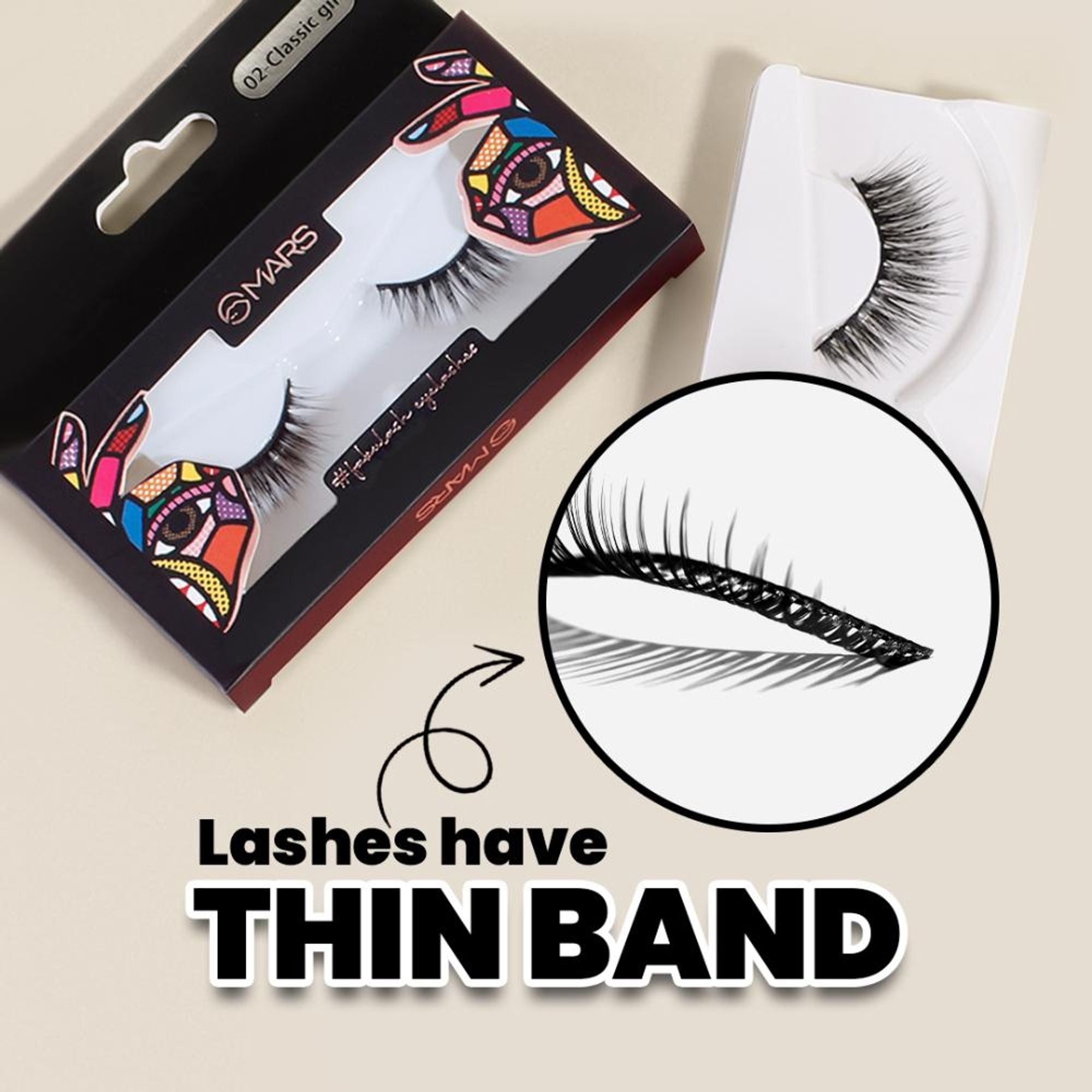 MARS Cosmetics Fabulash Eyelashes - 11 Glam On | Grab2Buy