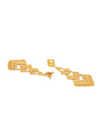 Golden Earrings (Gold) - Ruby Raang | Grab2Buy