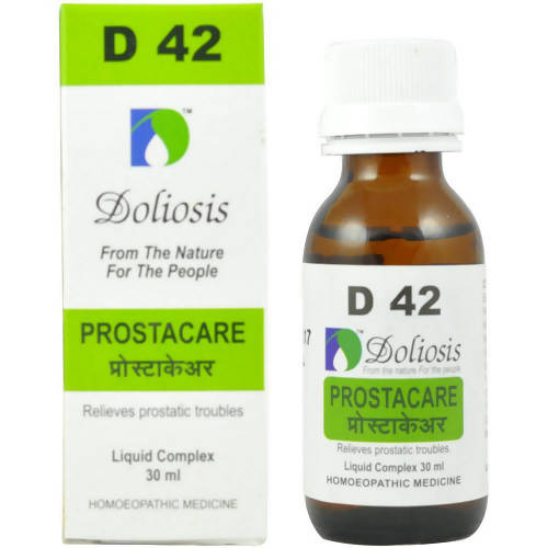 Doliosis Homeopathy D42 Prostacare Drops | Grab2Buy