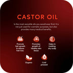 Careberry Organic Hexane-Free Organic Castor Oil For Hair, Face & Body | Grab2Buy