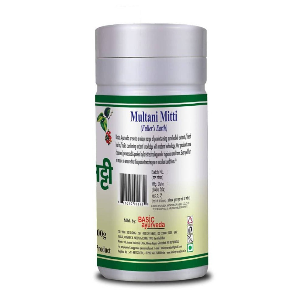 Basic Ayurveda Multani Mitti | Grab2Buy