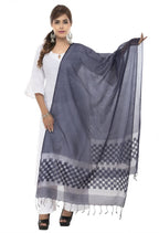 Mominos Fashion Navy Blue Buta Cut Dupatta | Grab2Buy