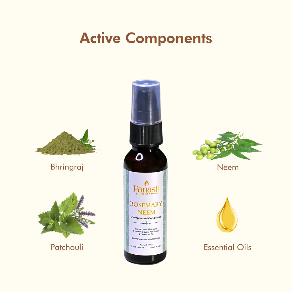 Panash Rosemary Neem Shampoo & Conditioner | Grab2Buy