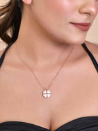 VOJ Women Gold Color stainless steel Necklace and Chains