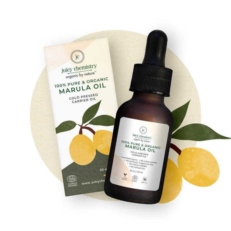 Juicy Chemistry Cold Pressed Marula Carrier Oil | Grab2Buy