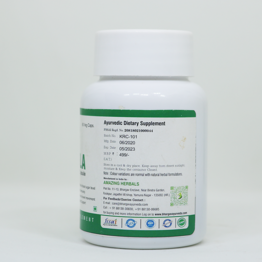 Dr.Bhargavs Karela Capsules | Grab2Buy