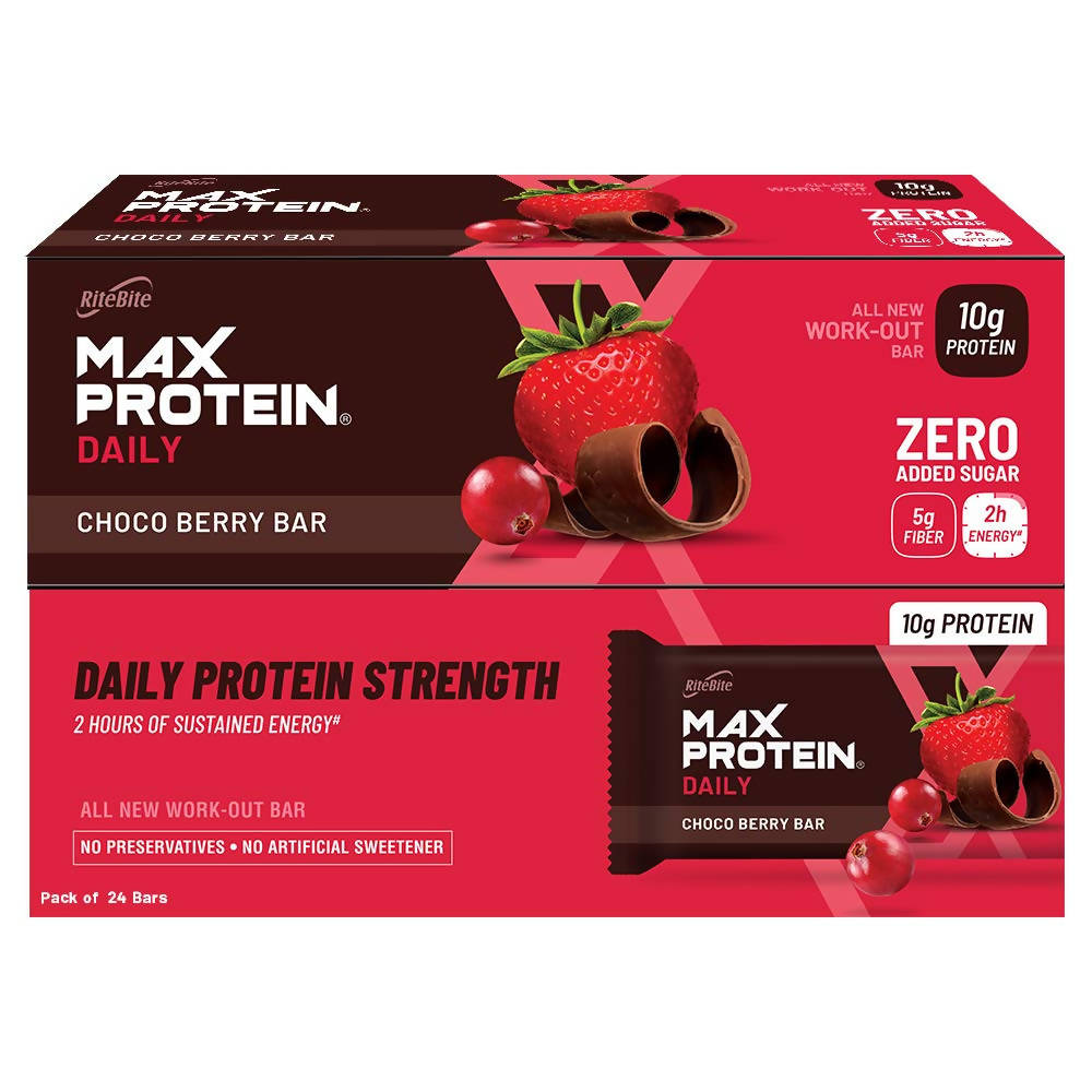 RiteBite Max Protein Daily Choco Berry Bar | Grab2Buy