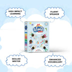 ClassMonitor Hindi Language Learning Kit with Free Mobile App for kids of Age 2.5-5.5 Years