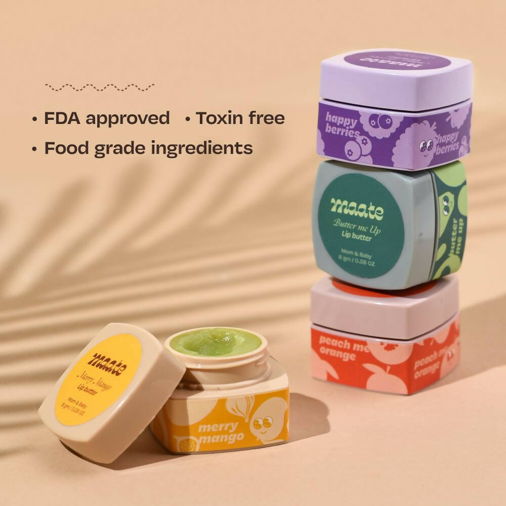 Maate Lip Butter | Packed with Mangoes For Ultra Hydrating Lips | Grab2Buy