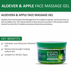 Oxyglow Herbals Aloevera Apple Face Massage Gel | Grab2Buy