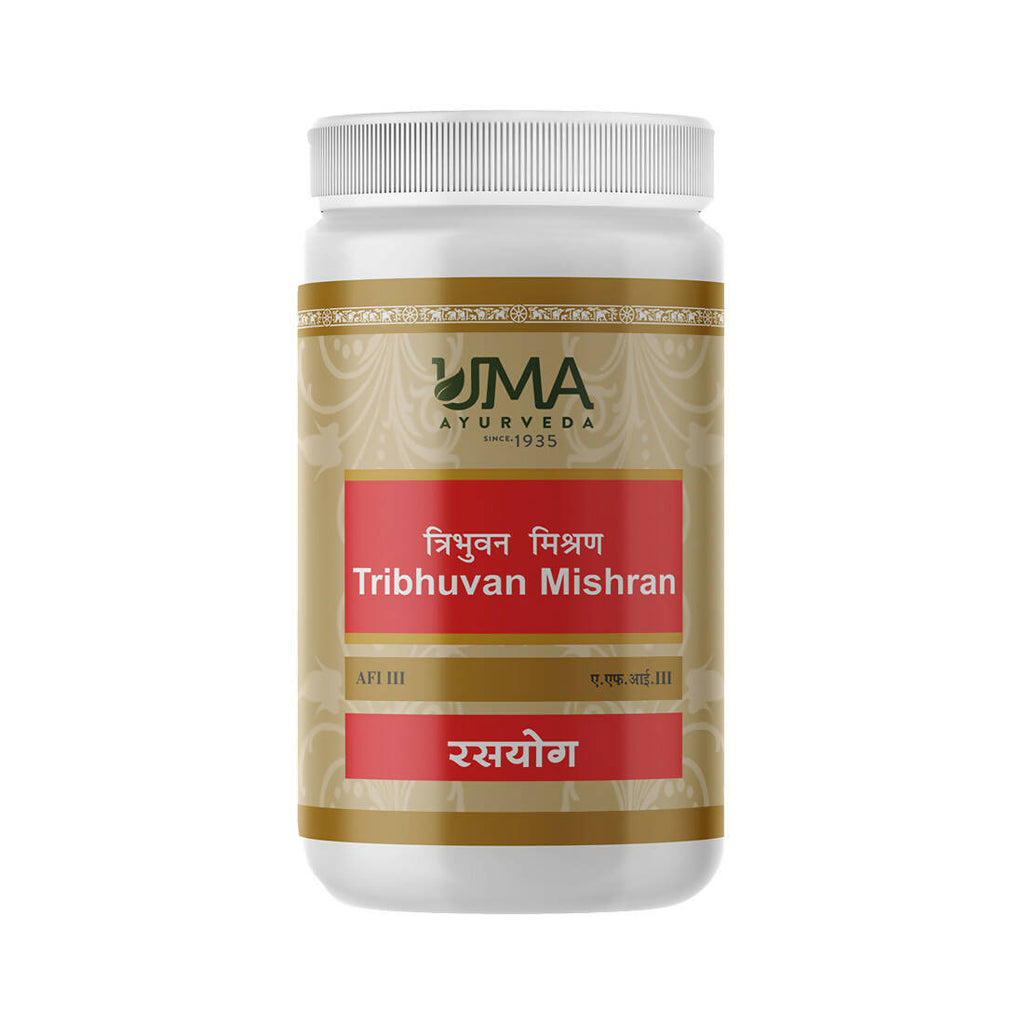 Uma Ayurveda Tribhuvan Mishran Tablets