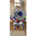 MS Fashion India Sun Shape Design Earrings With Jhumkas And Multicolor Pearls | Grab2Buy