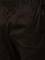 Fabmade Men's Z-Black Cotton Linen Pyjama | Grab2Buy