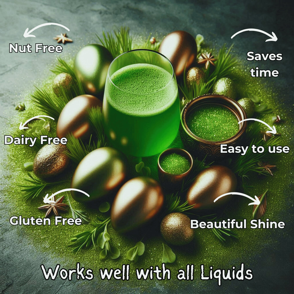 Confect Orchid Green | Edible Luster Dust