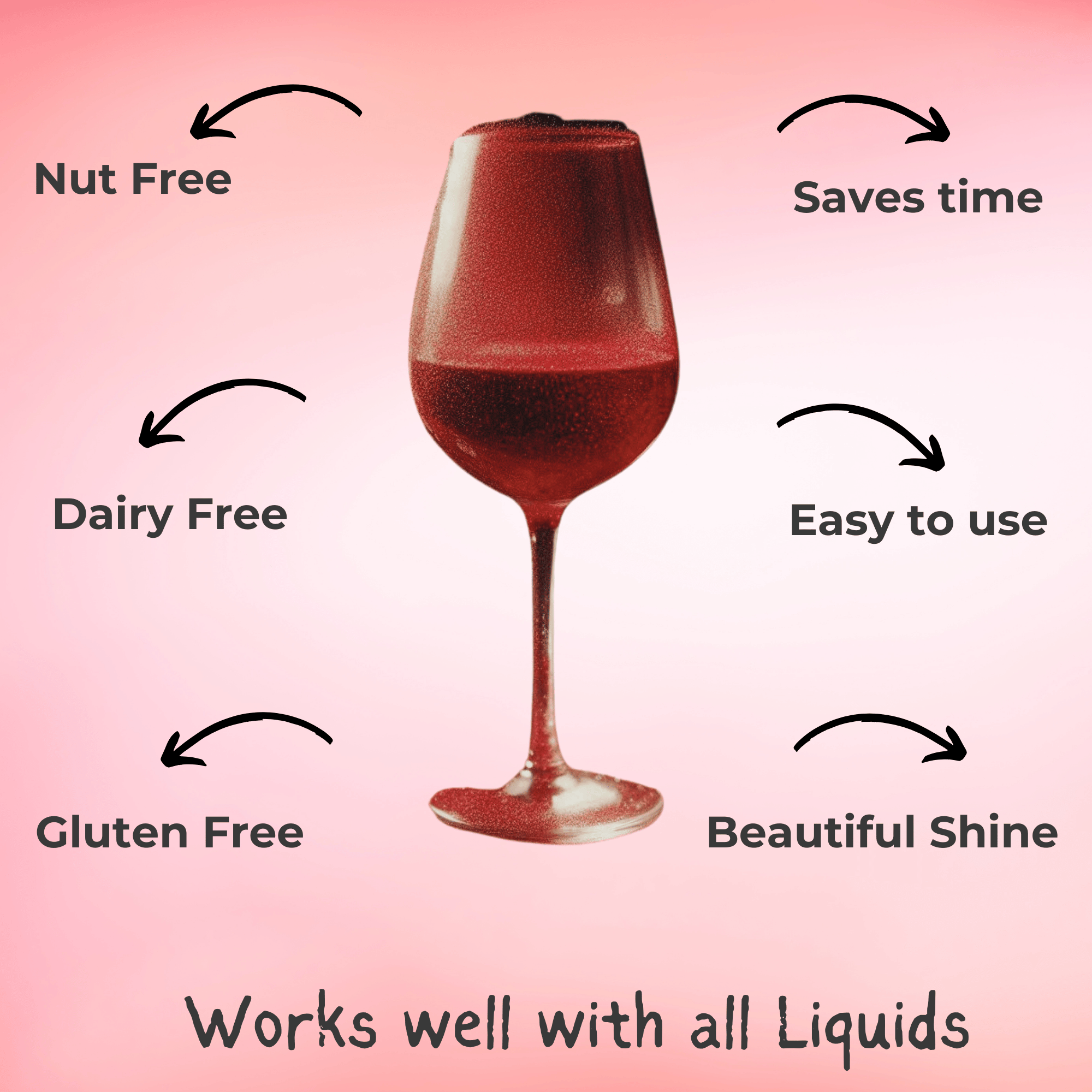 Confect Sangria Red | Edible Luster Dust