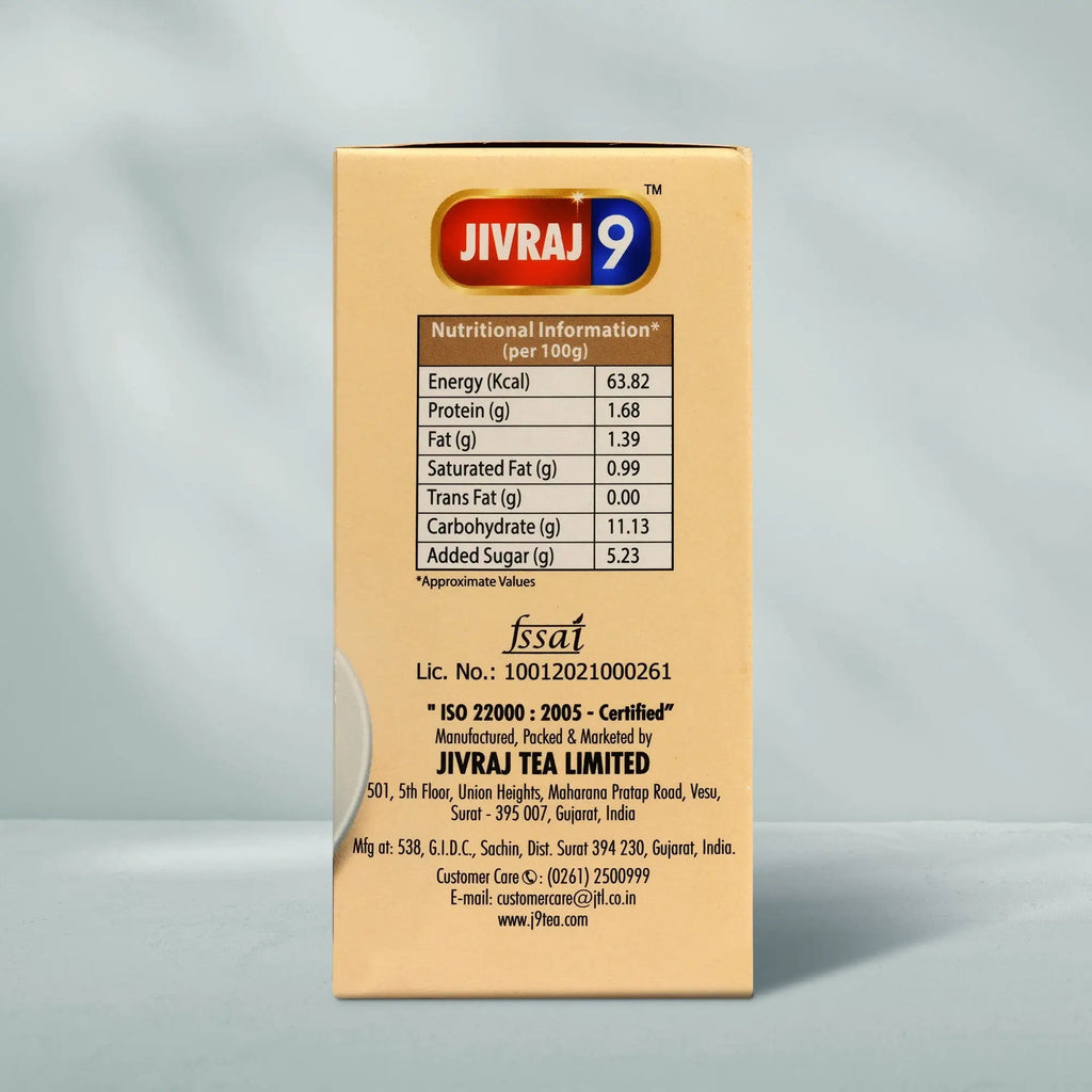 jivraj9 Tea Cappuccino Premix Coffee Box