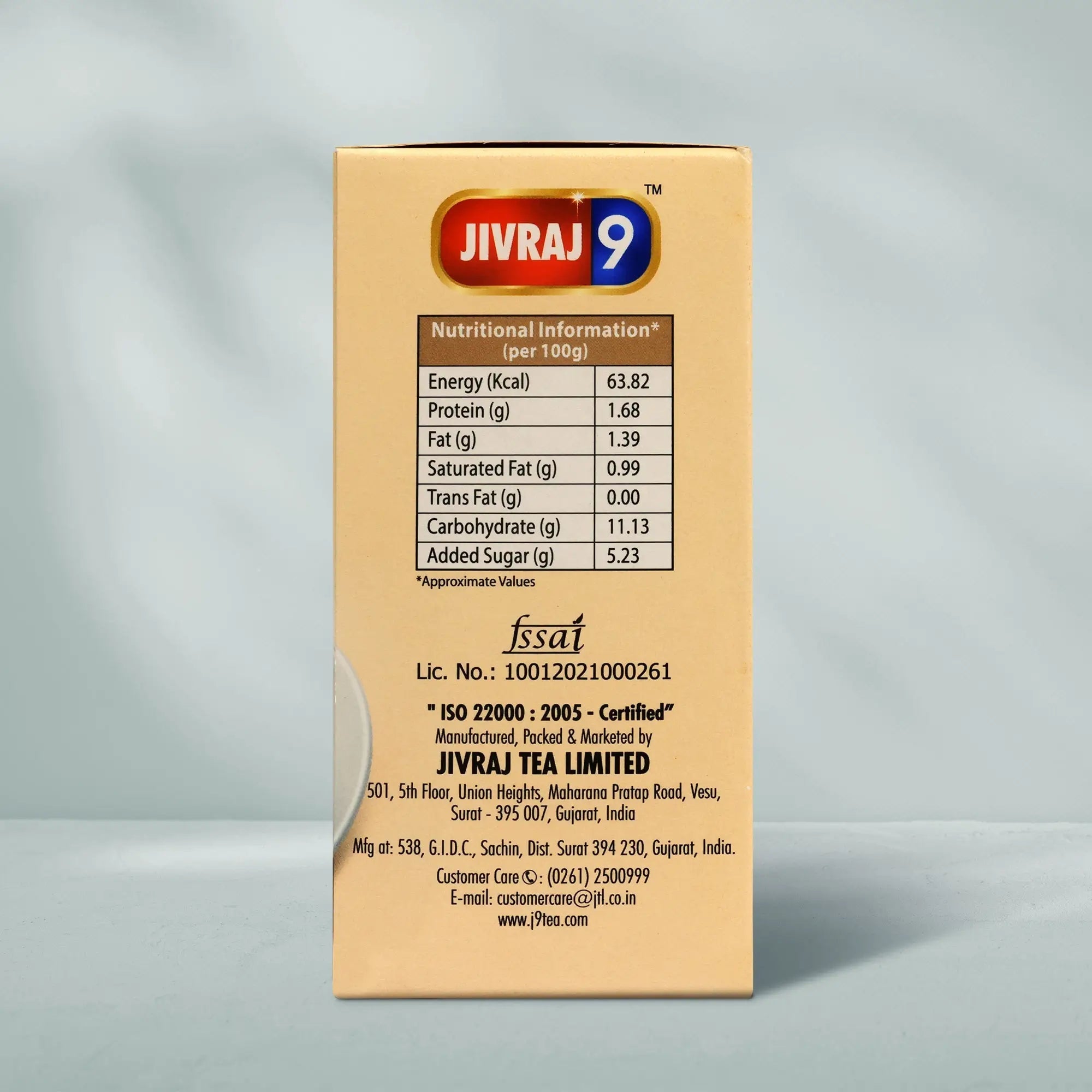 jivraj9 Tea Cappuccino Premix Coffee Box