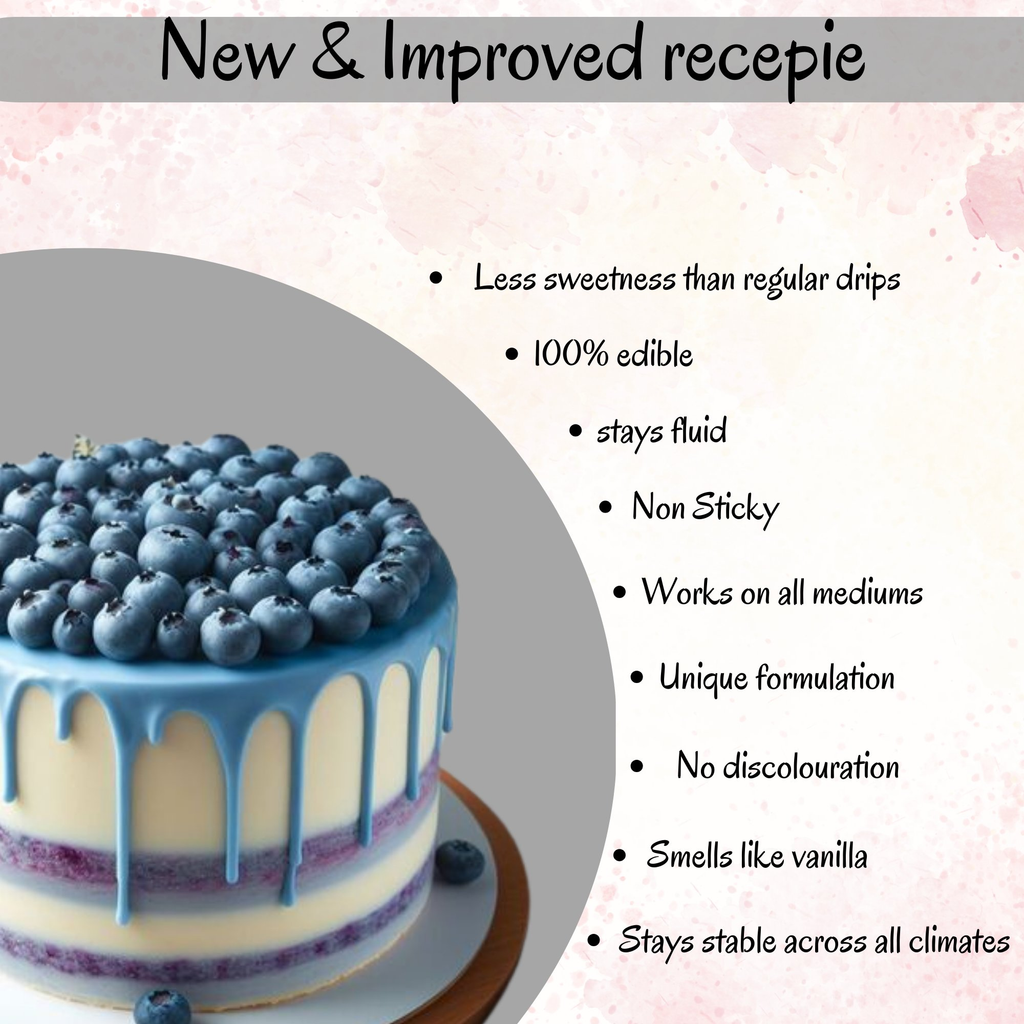 Confect Poppy Blue | Edible Drips | Grab2Buy