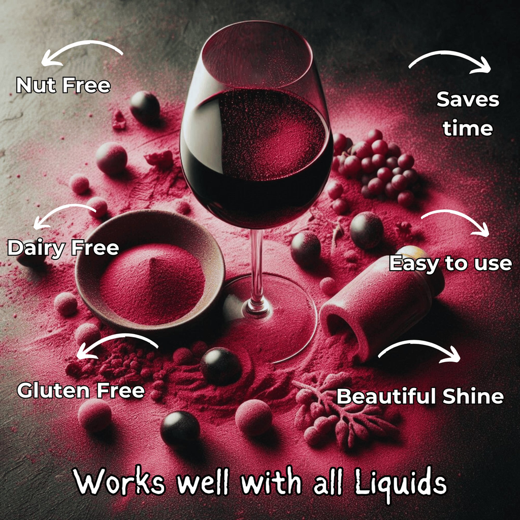 Confect Merlot Mauve | Edible Luster Dust