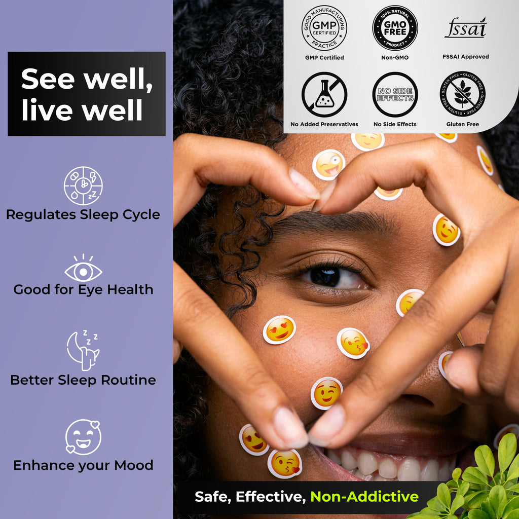 Health Veda Organics Plant Based Eye Care Supplements Tablets | Grab2Buy