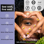 Health Veda Organics Plant Based Eye Care Supplements Tablets | Grab2Buy